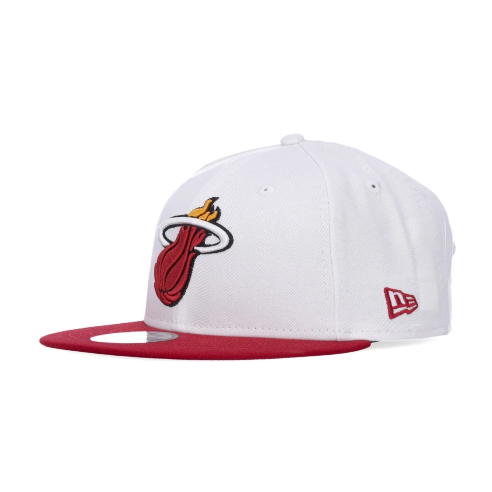 New era Miami Heat NBA Pet Wit White Heren