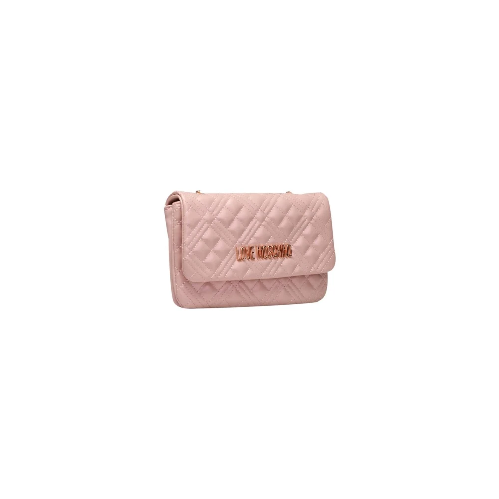 Love Moschino Schoudertas met magnetische sluiting Pink Dames