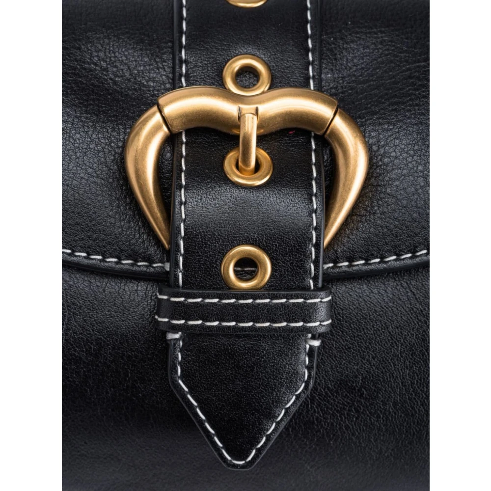 pinko Stijlvolle Zwarte Tassen Black Dames