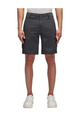 Svarta Bermuda Shorts i Nylon/Polyester
