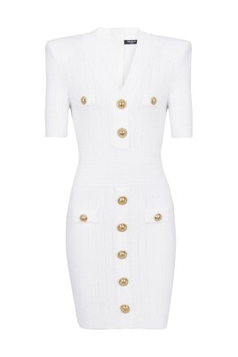 robe-tricot-blanc-boutons-dores