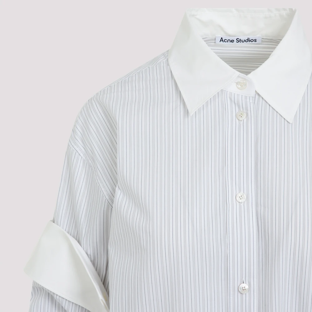 Acne Studios Witte Shirt voor Vrouwen White Dames