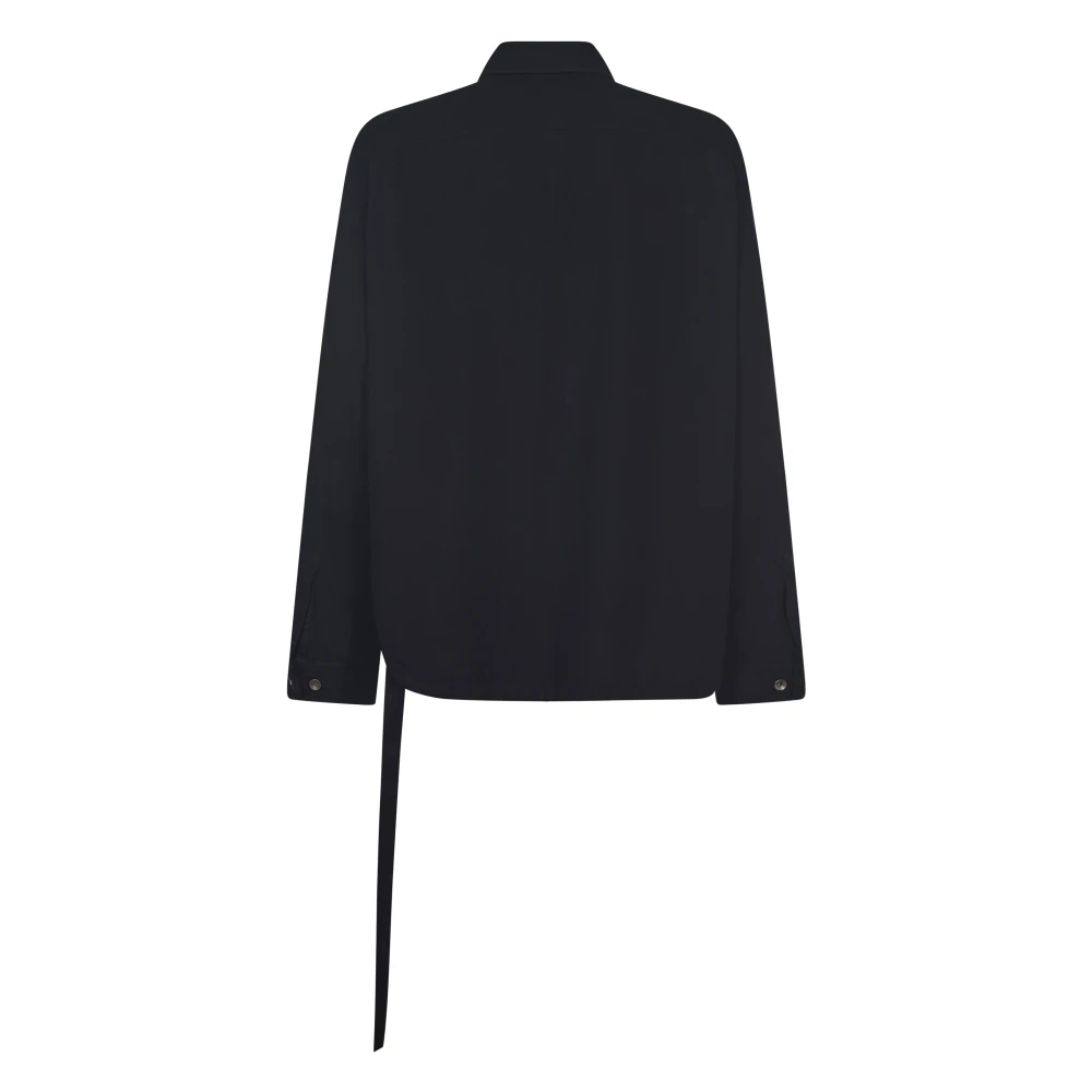 Rick Owens Outershirt Black Heren