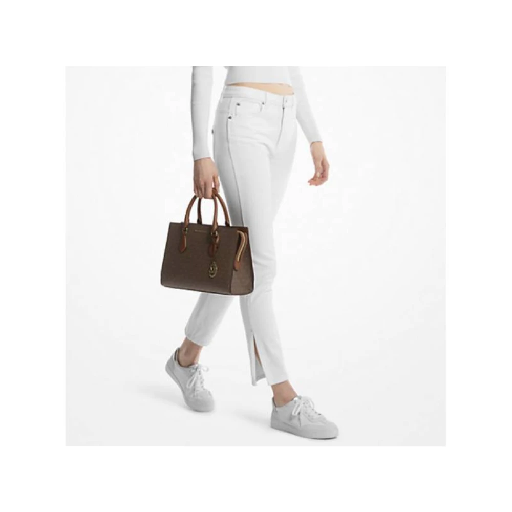 Michael Kors Stijlvolle Borse Tas Brown Dames