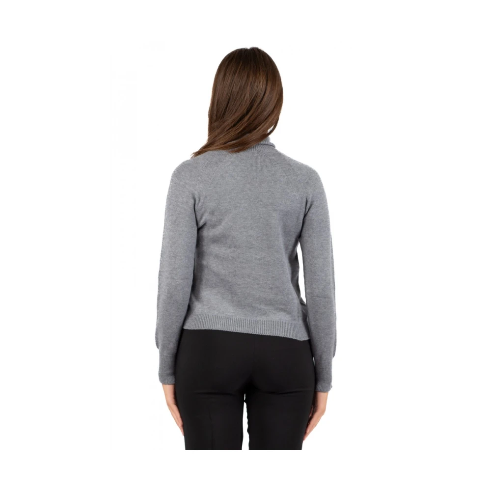 Luckylu Stijlvolle Top voor Vrouwen Gray Dames