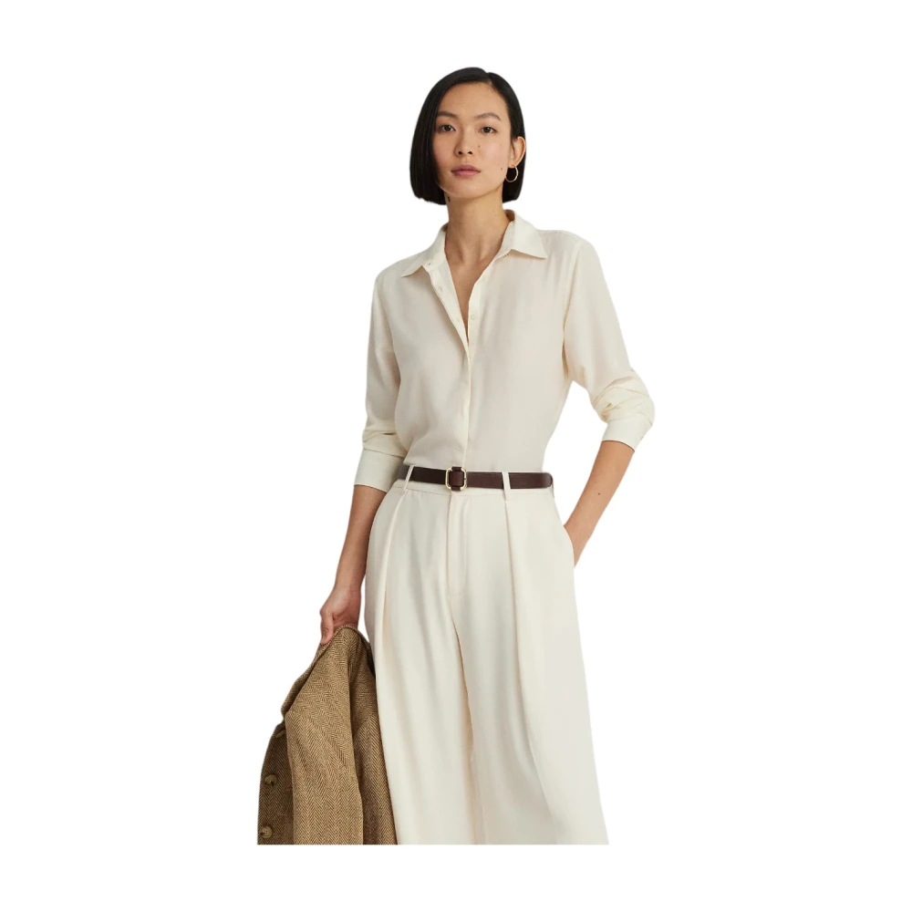 Ralph Lauren Blouse White Dames