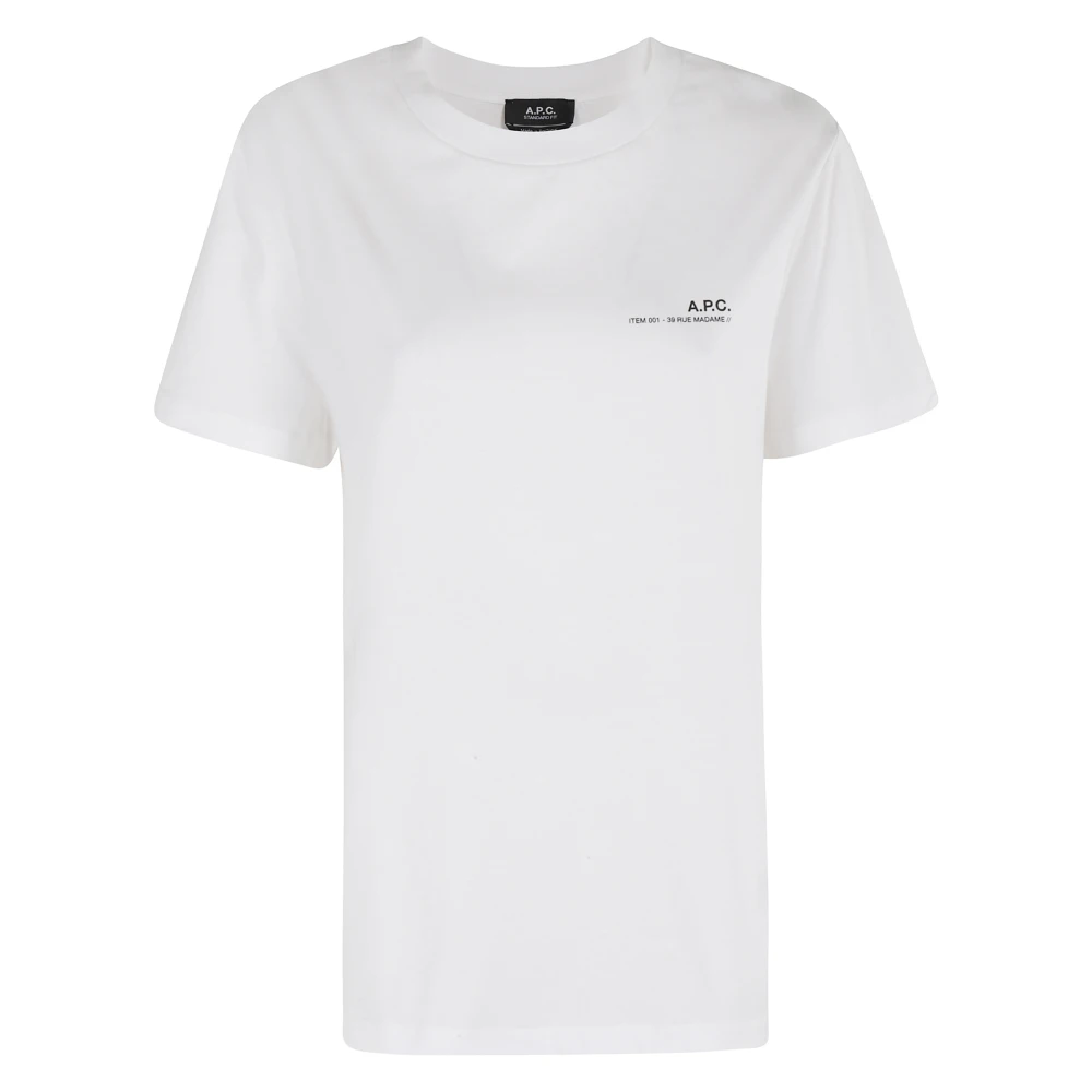 A.p.c. - Tops > T-Shirts - White - A.p.c. - Modalova