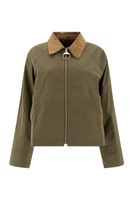veste-impermeable-verte-avec-doublure-tartan