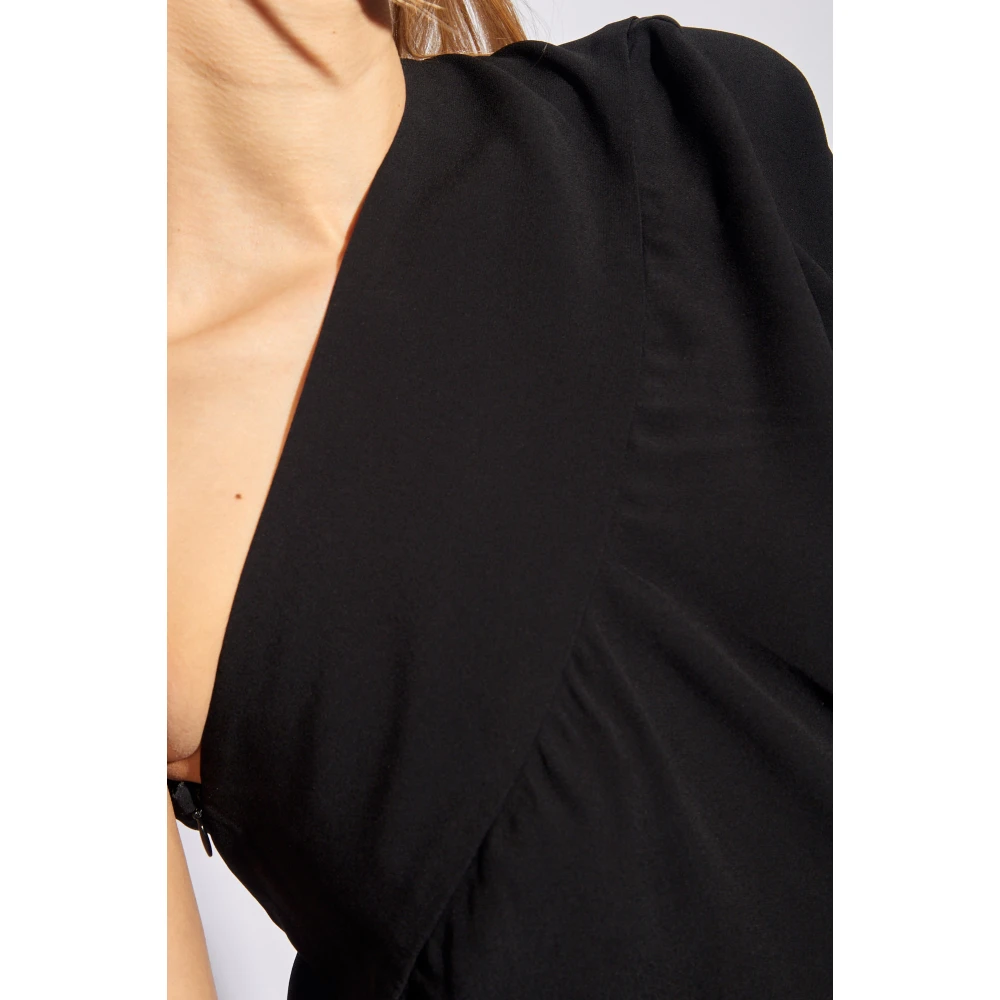 Vivienne Westwood Andalouse one-shoulder jurk Black Dames