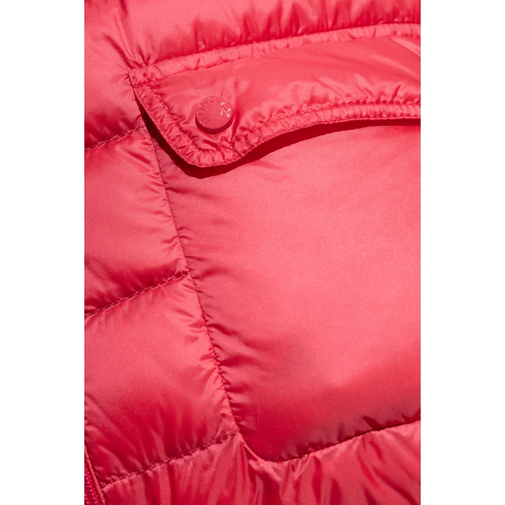 Moncler Donsjack Lans Pink Dames