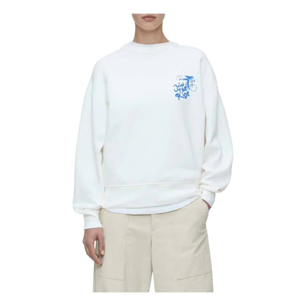 closed Artwork Sweatshirt White Dames