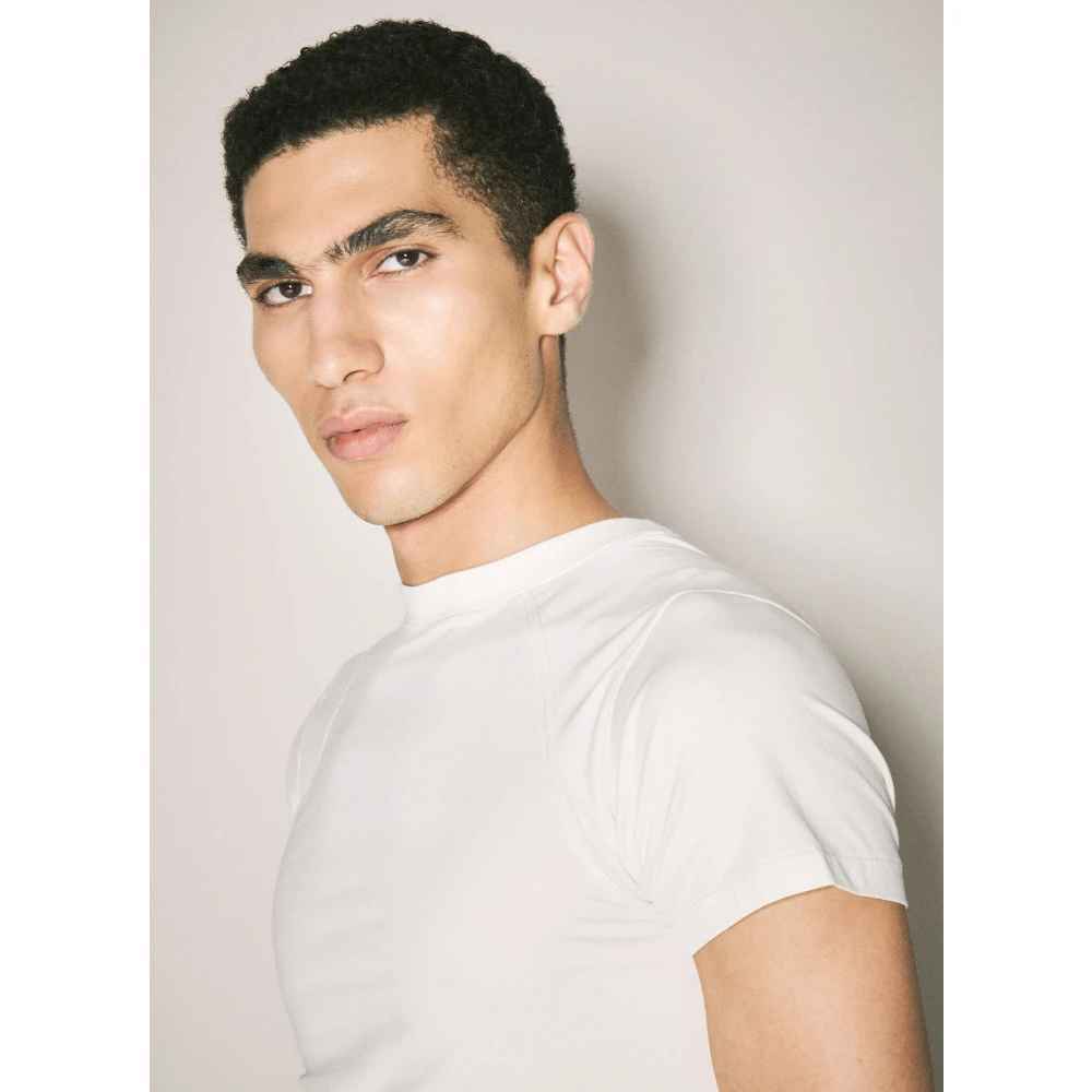 Entire Studios Stretch Cotton Mini T-Shirt White Heren