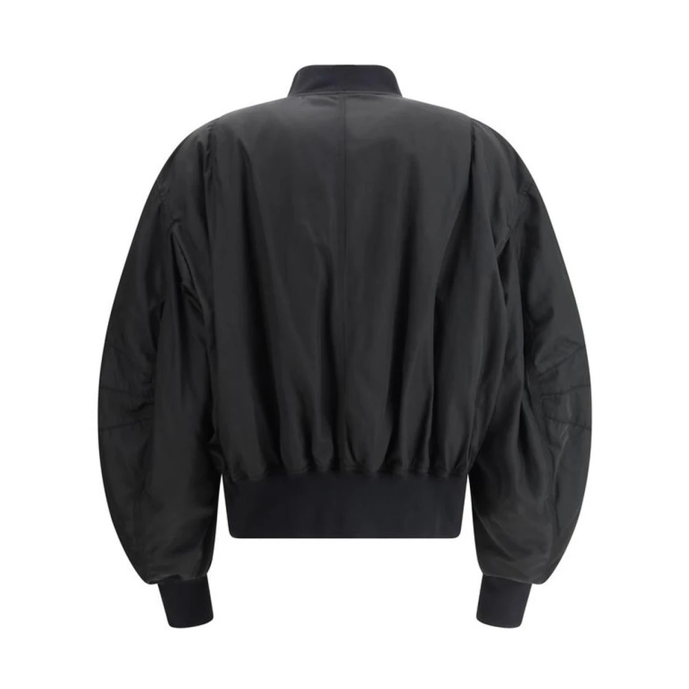 The Attico Bomberjack met Ribboord en Rits Black Dames