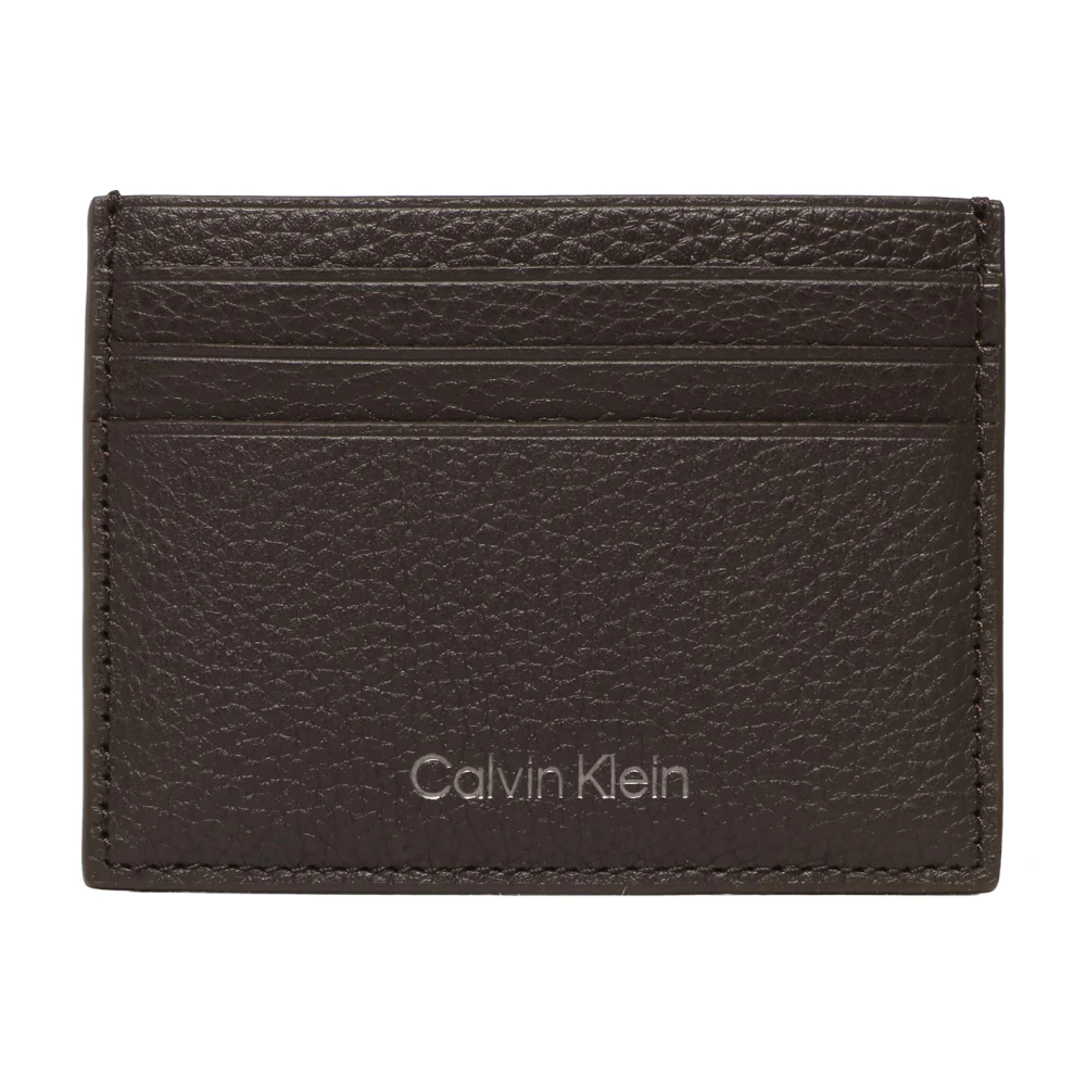 Calvin Klein Wallets Cardholders Brown Heren