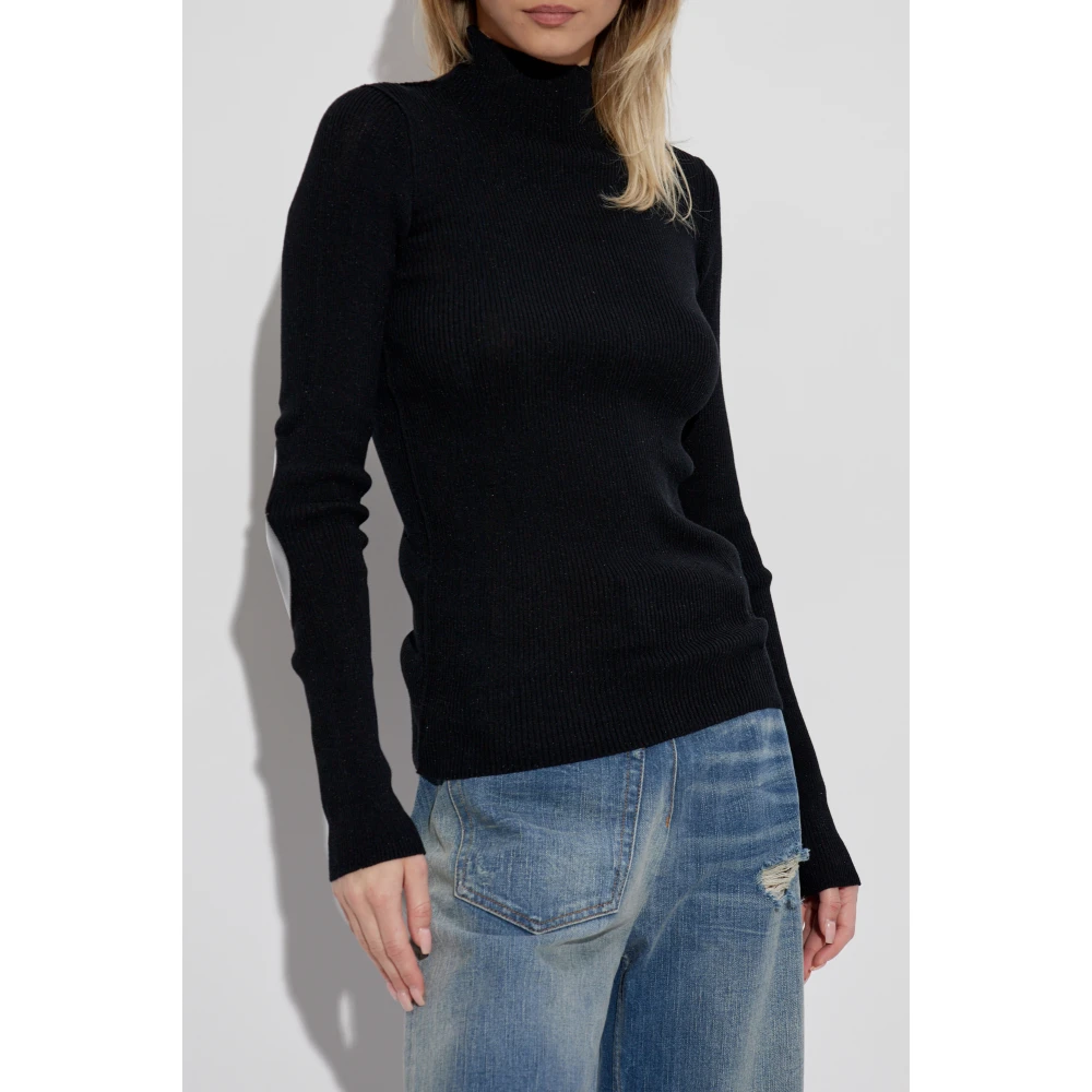 MM6 Maison Margiela Katoenen coltrui Black Dames