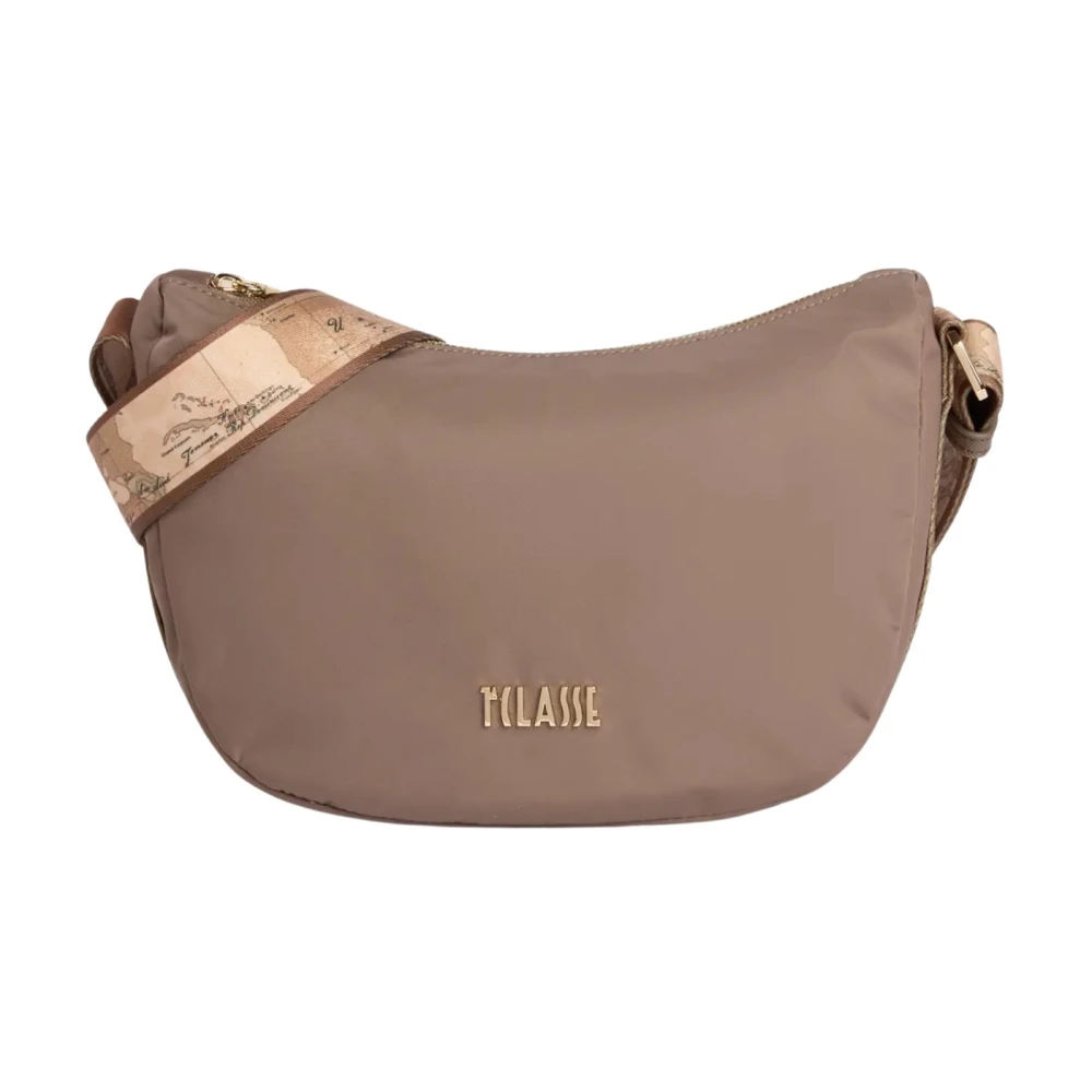 Alviero Martini 1A Classe Donna Grigio - Borsa A Spalla A Mezzaluna - Bags - One Size - Immagine 3