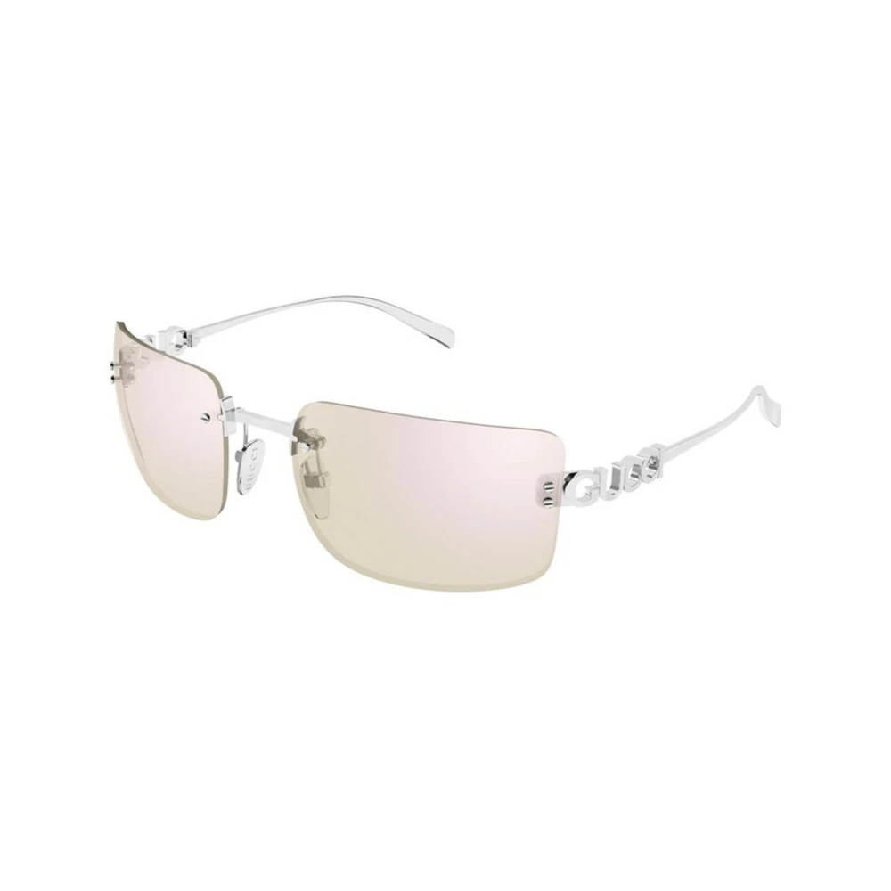 Gucci Women's Gray Square Frame Sunglasses - Sunglasses - 61 Mm - Accessories
