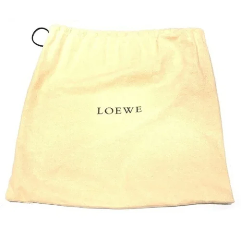 Loewe Pre-owned Leather handbags Red Dames