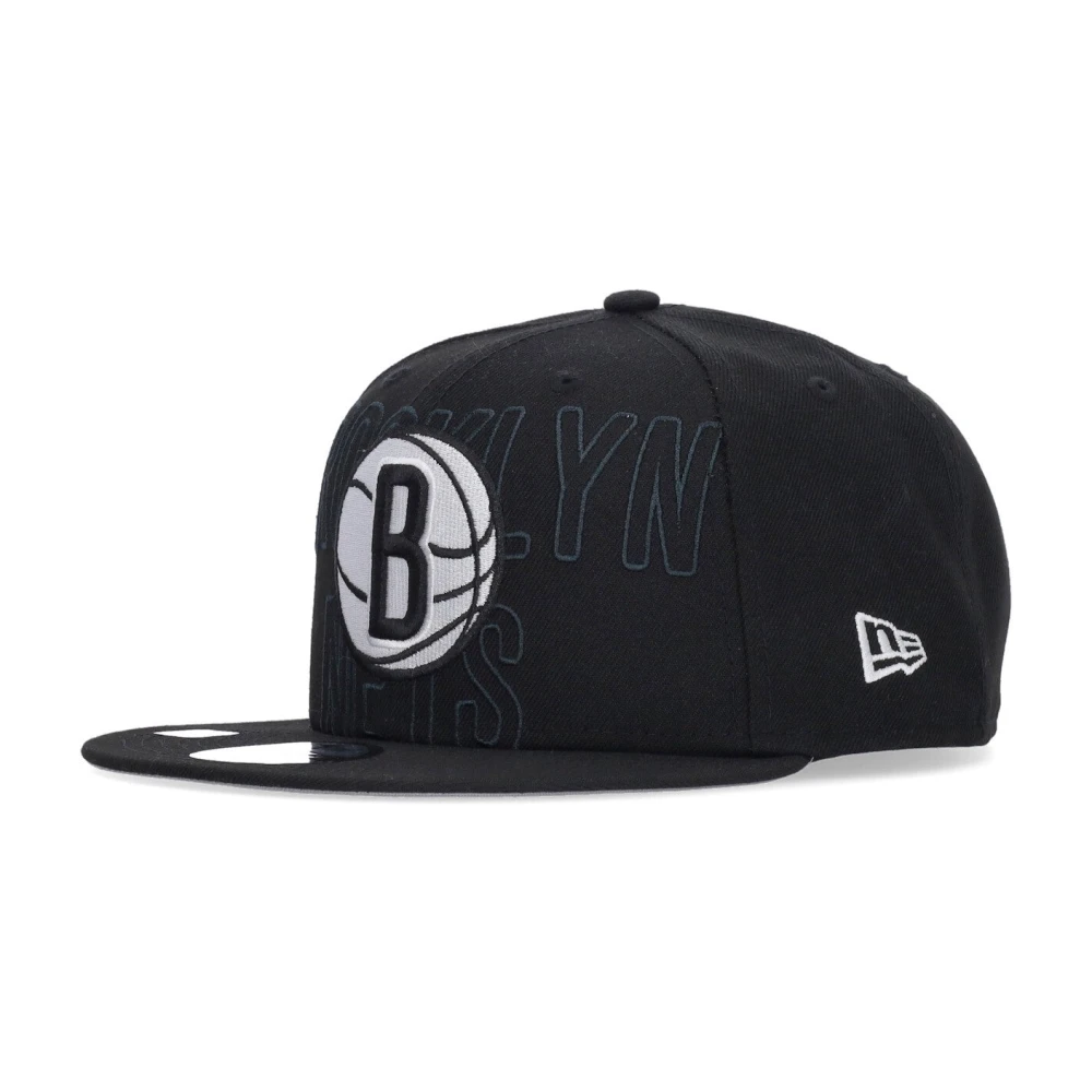 New era Brooklyn Nets NBA Draft Cap Black Heren