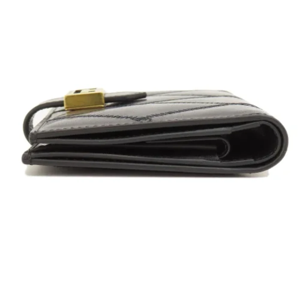 Givenchy Pre-owned Leather wallets Black Dames