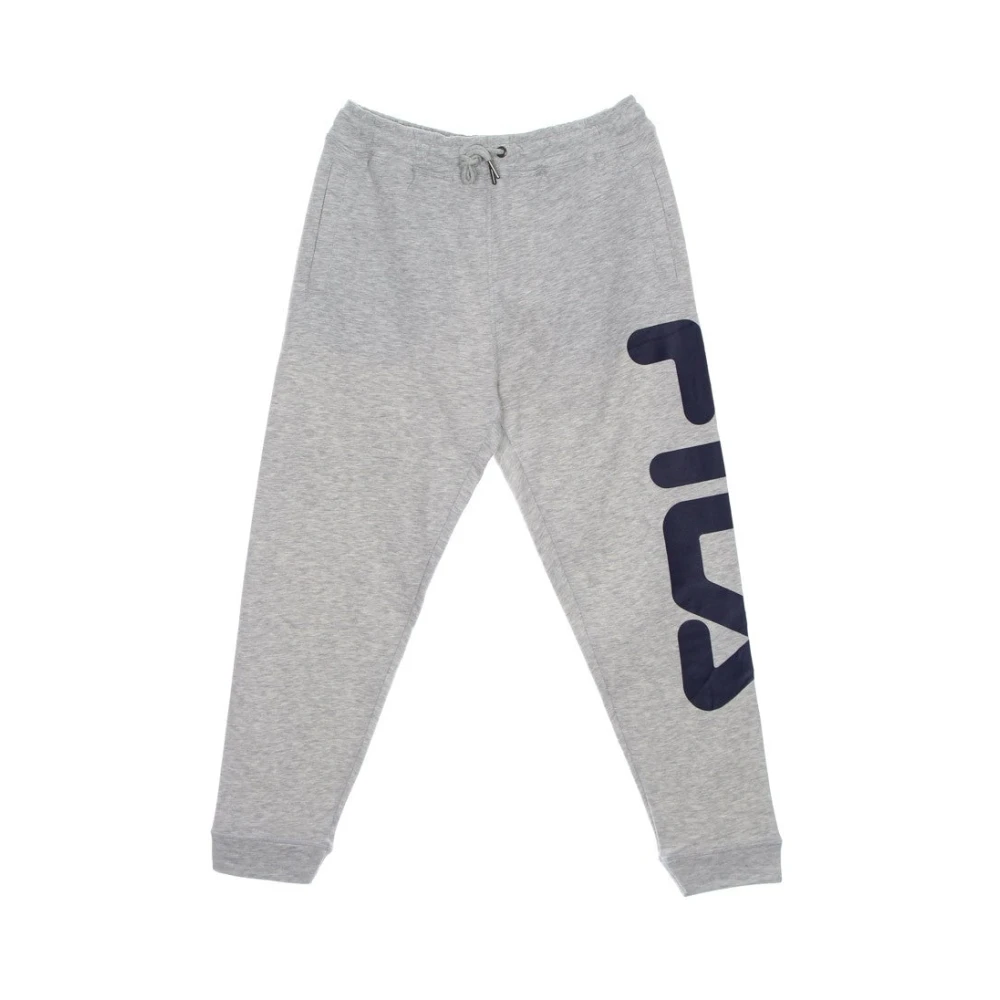 Fila Lichtgrijs Melange Trainingsbroek Gray Heren