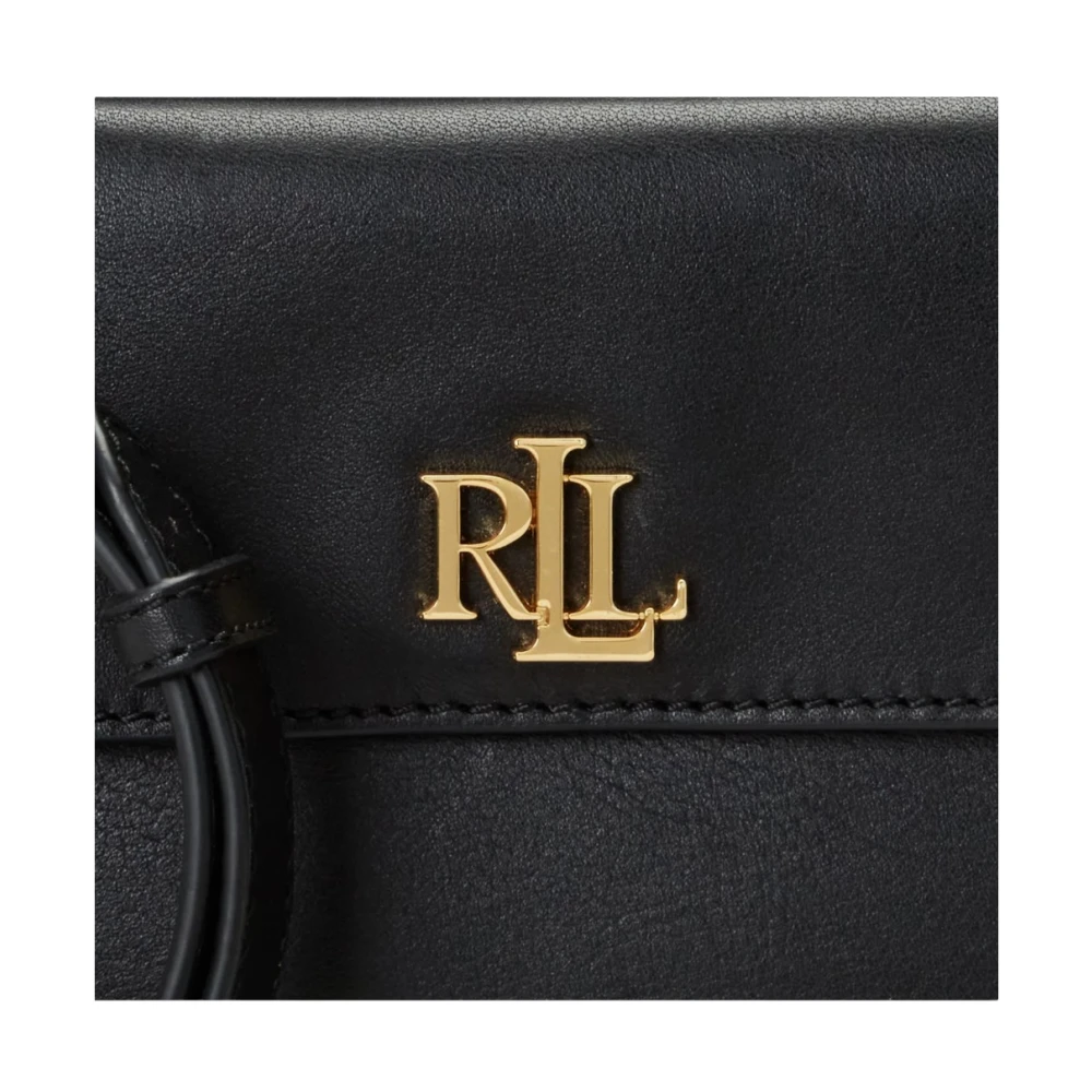 Ralph Lauren Stijlvolle leren tas Black Dames