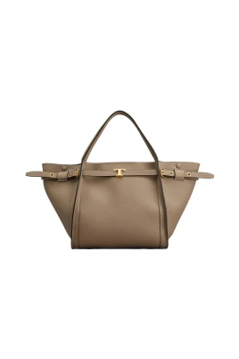 Buckle Strap Tote Bag