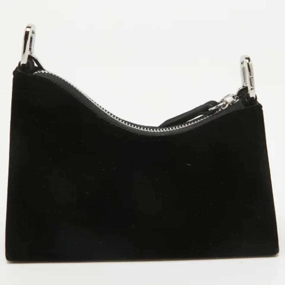 Maison Margiela Pre-owned Velvet shoulder-bags Black Dames