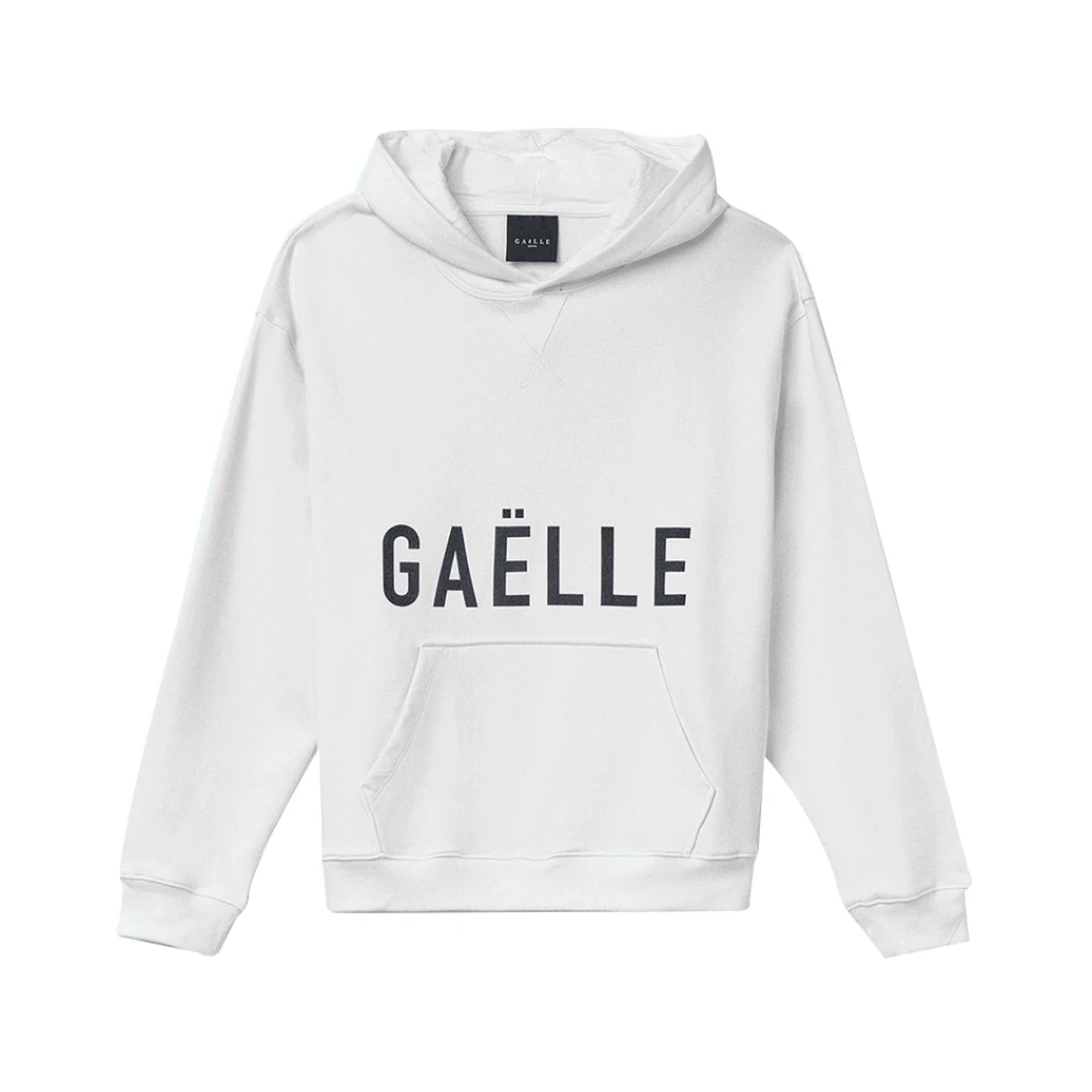 Gaëlle Paris Witte Sweater Minimalistisch Ontwerp White Heren