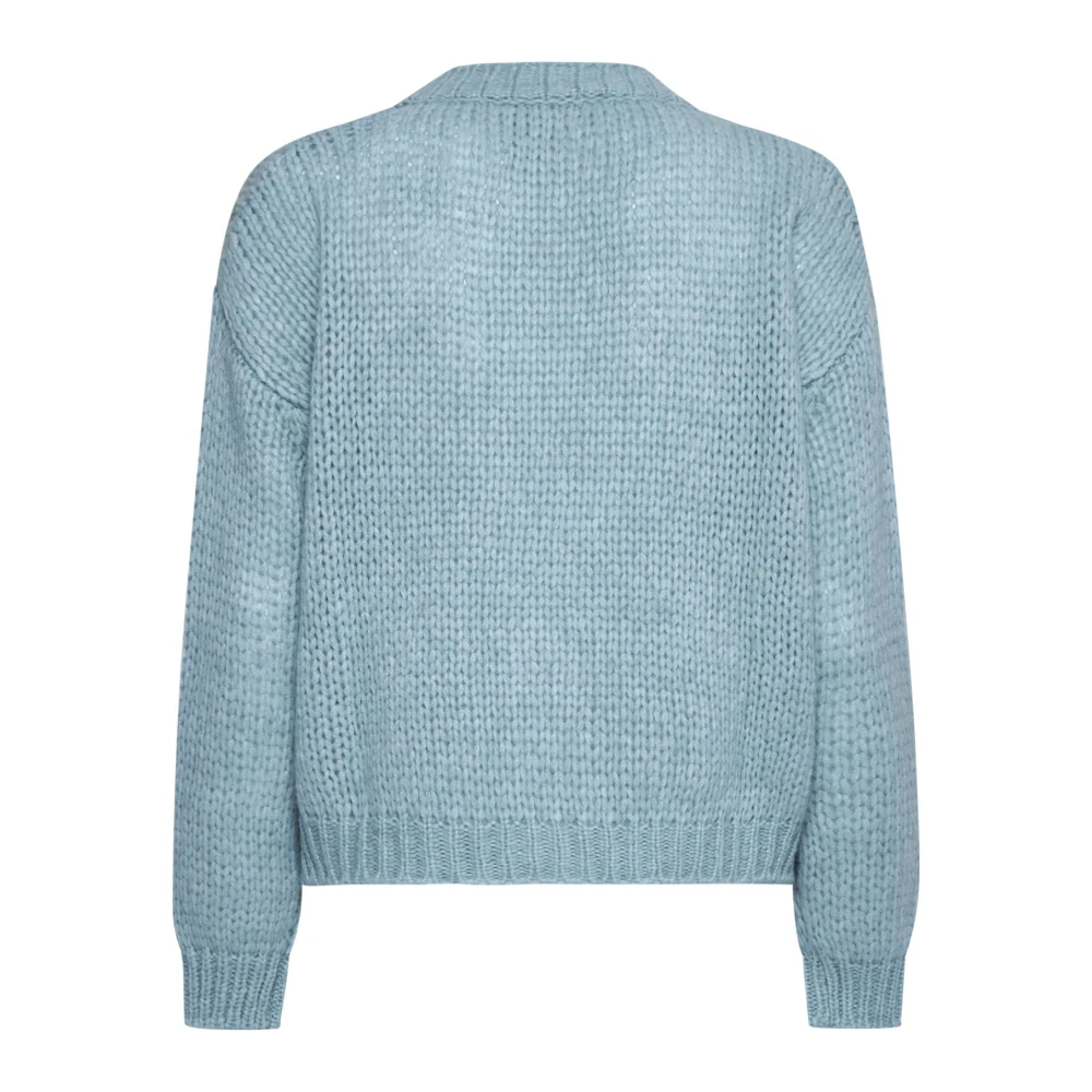 Roberto Collina Trendy Sweater Selection Blue Dames