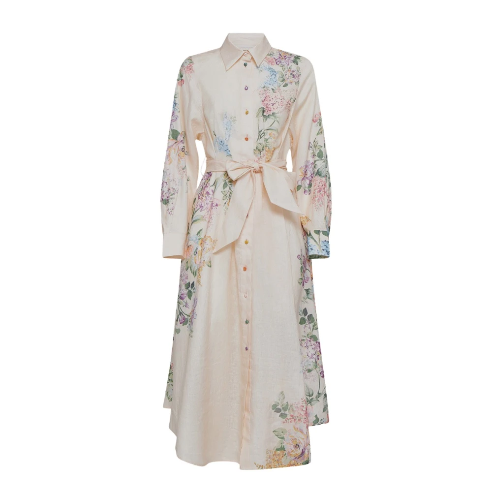 Zimmermann Katoenen Halliday Jurk Multicolor Dames