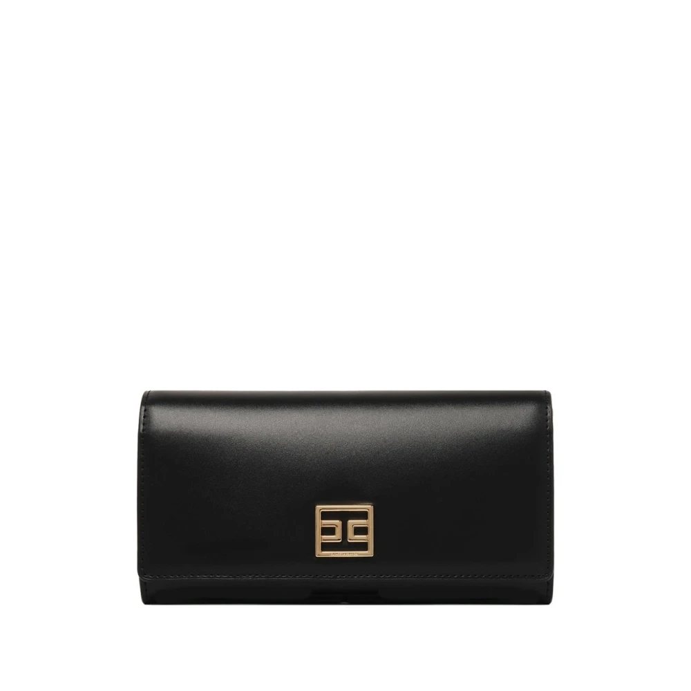 Elisabetta Franchi Zwarte Portemonnees voor Vrouwen Black Dames
