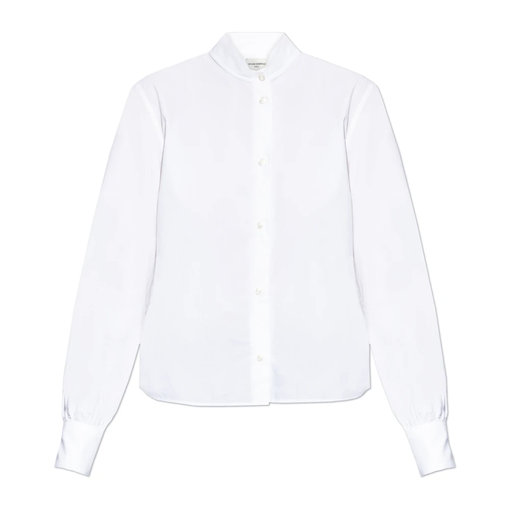 Officine Générale Katoenen overhemd White Dames