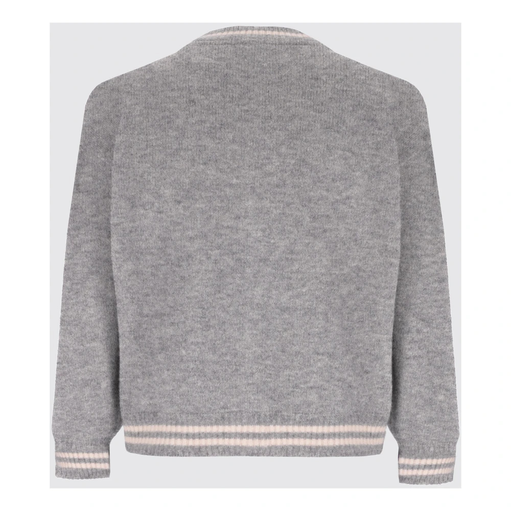 Laneus Bomber Varsity Cashmere Gray Heren