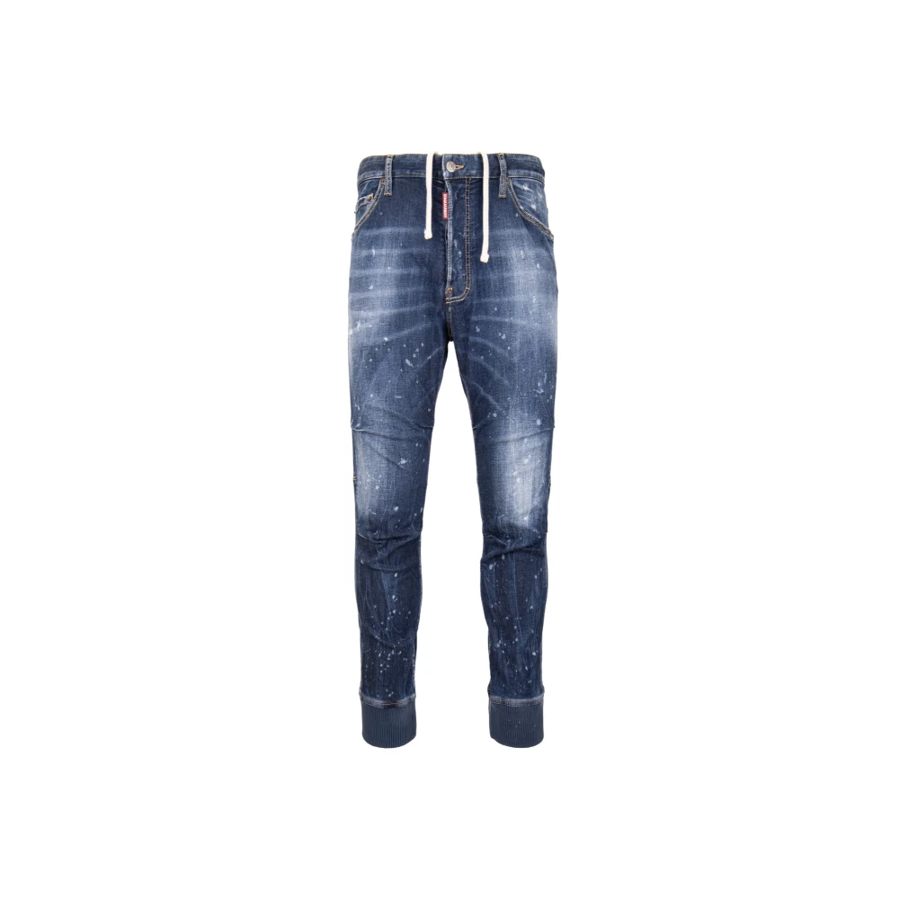 Dsquared2 Men's Blue Slim-Fit Jeans
