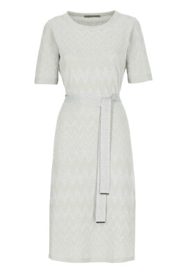 green-cotton-blend-dress-with-lurex