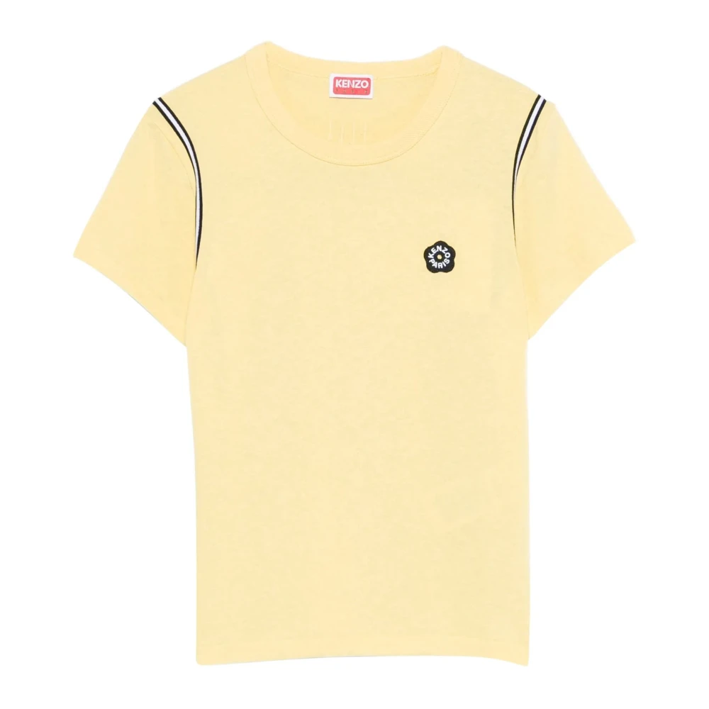 Kenzo Beige T-Shirts, Female, Xs, Boke Flower 2.0 T-Shirt