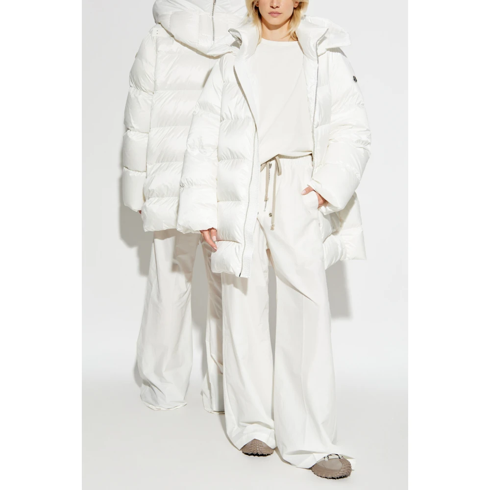 Rick Owens Down Jacket White Unisex
