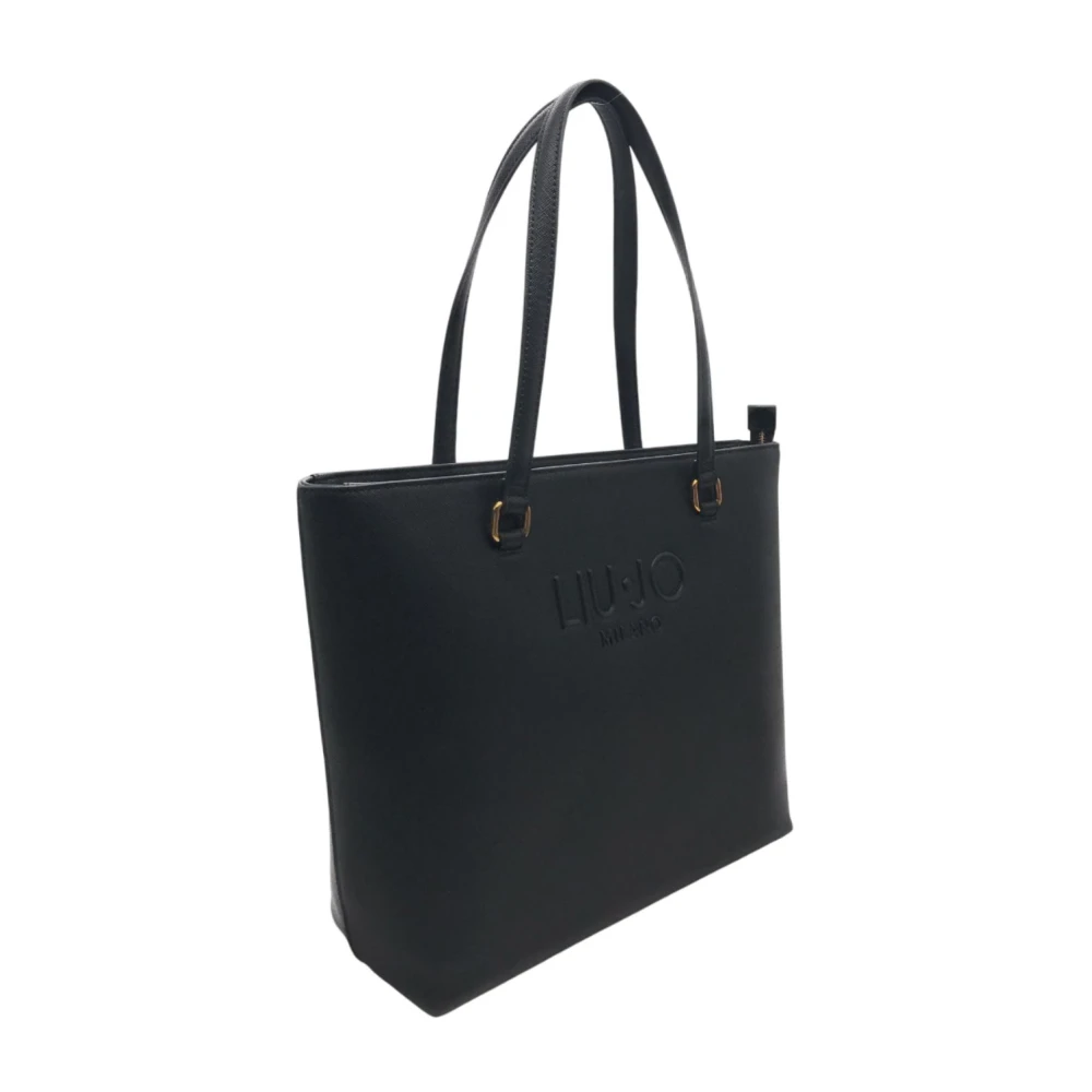 Liu Jo Stijlvolle Shopper met Ritssluiting Black Dames