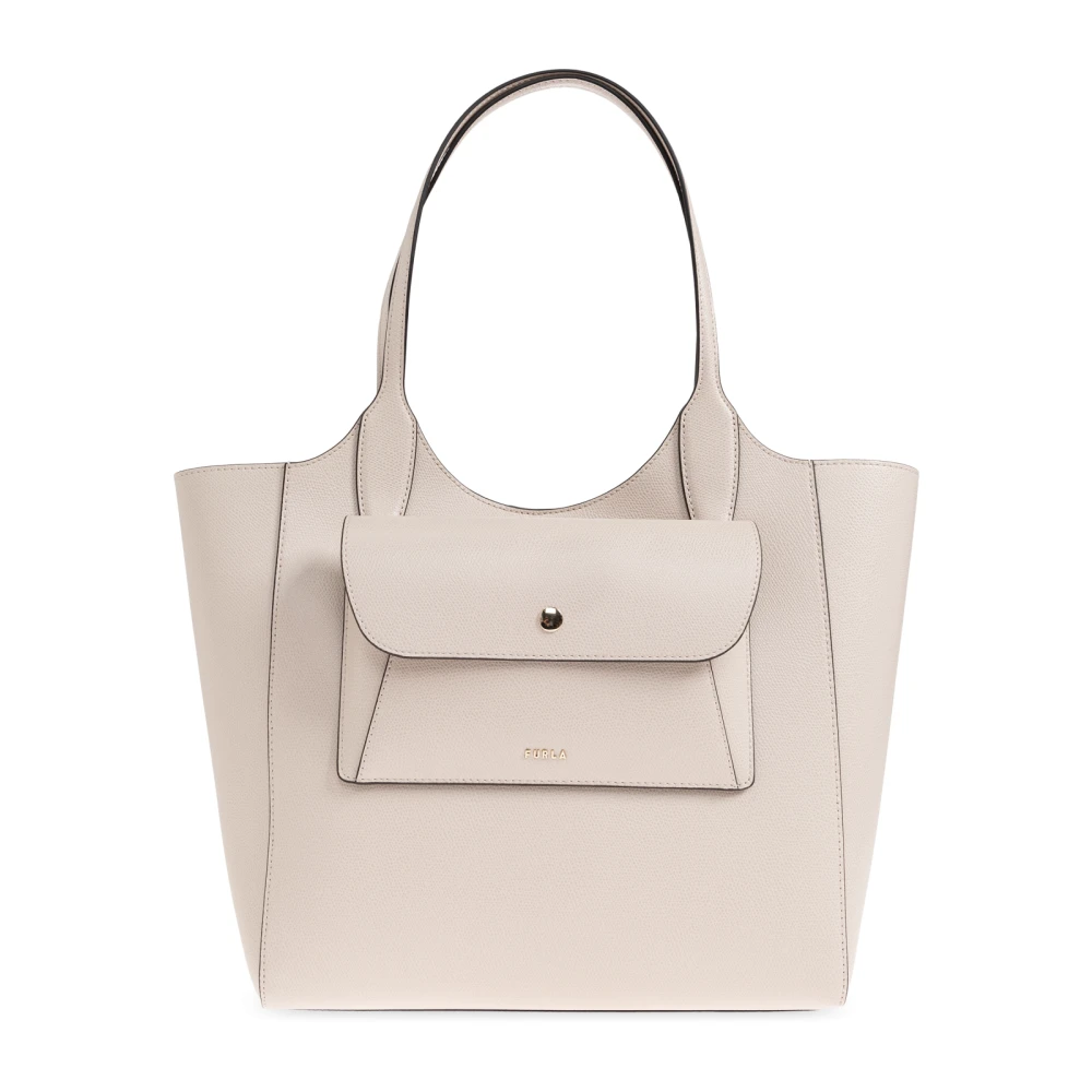 Furla Women's Beige Lea Medium Shopper Bag