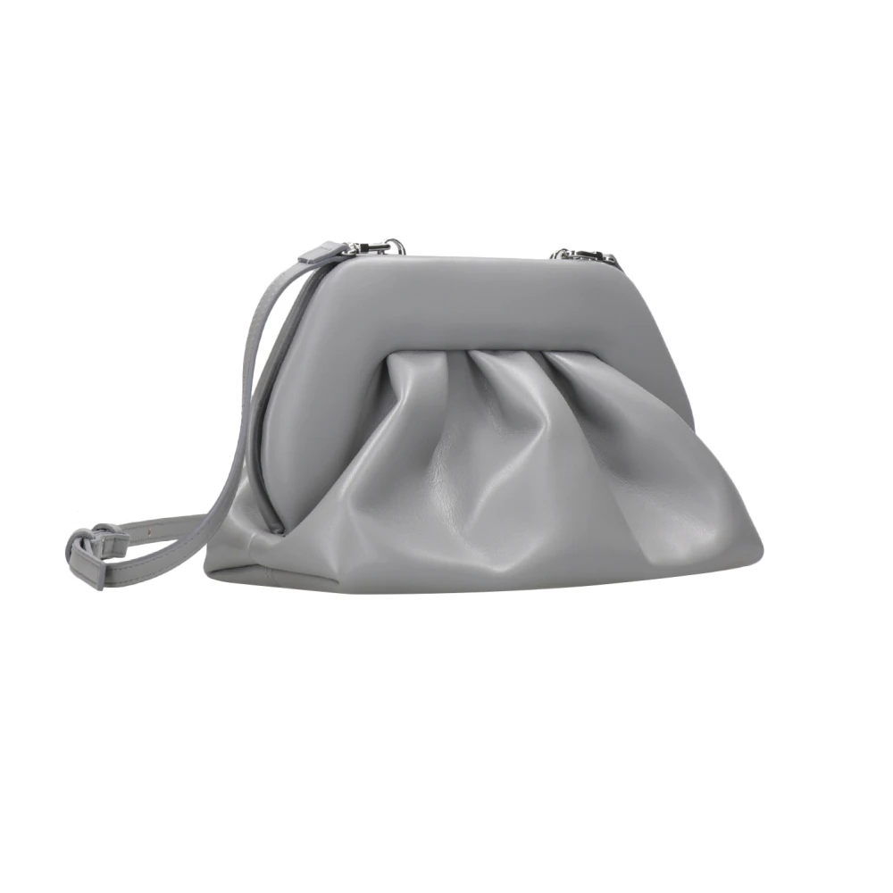THEMOIRè Vegan Stof Clutch Tas Grijs Gray Dames