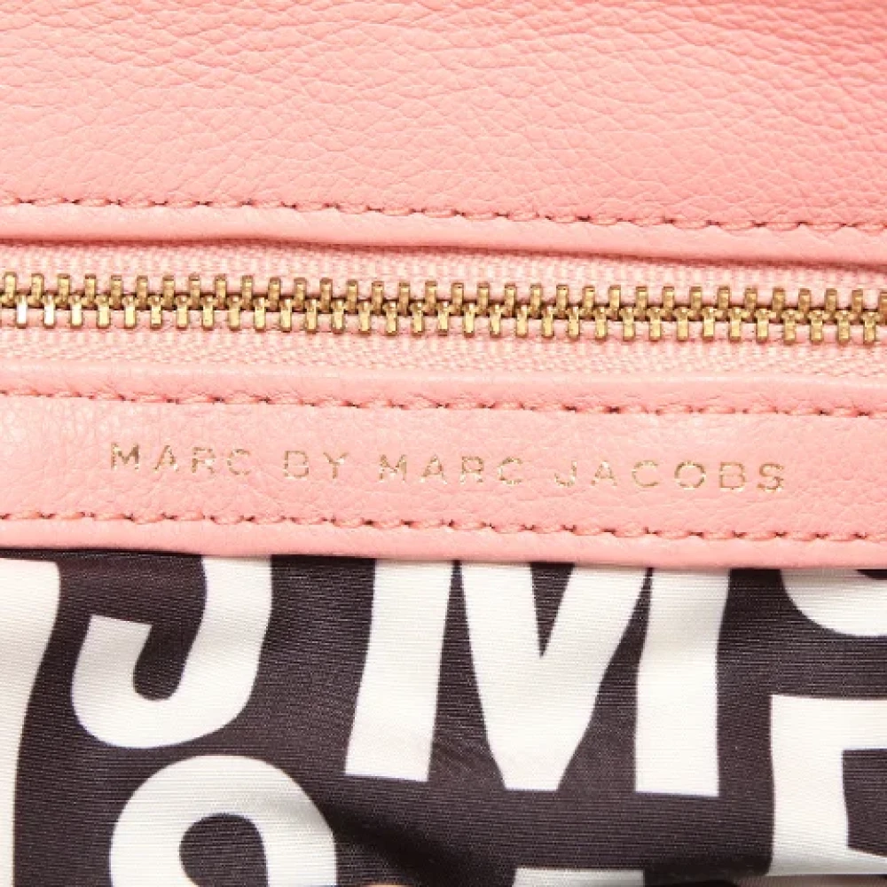 Marc Jacobs Pre-owned Leather shoulder-bags Pink Dames