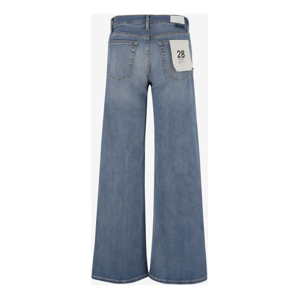 Re Done Wijde Pijp Denim Jeans Blue Dames