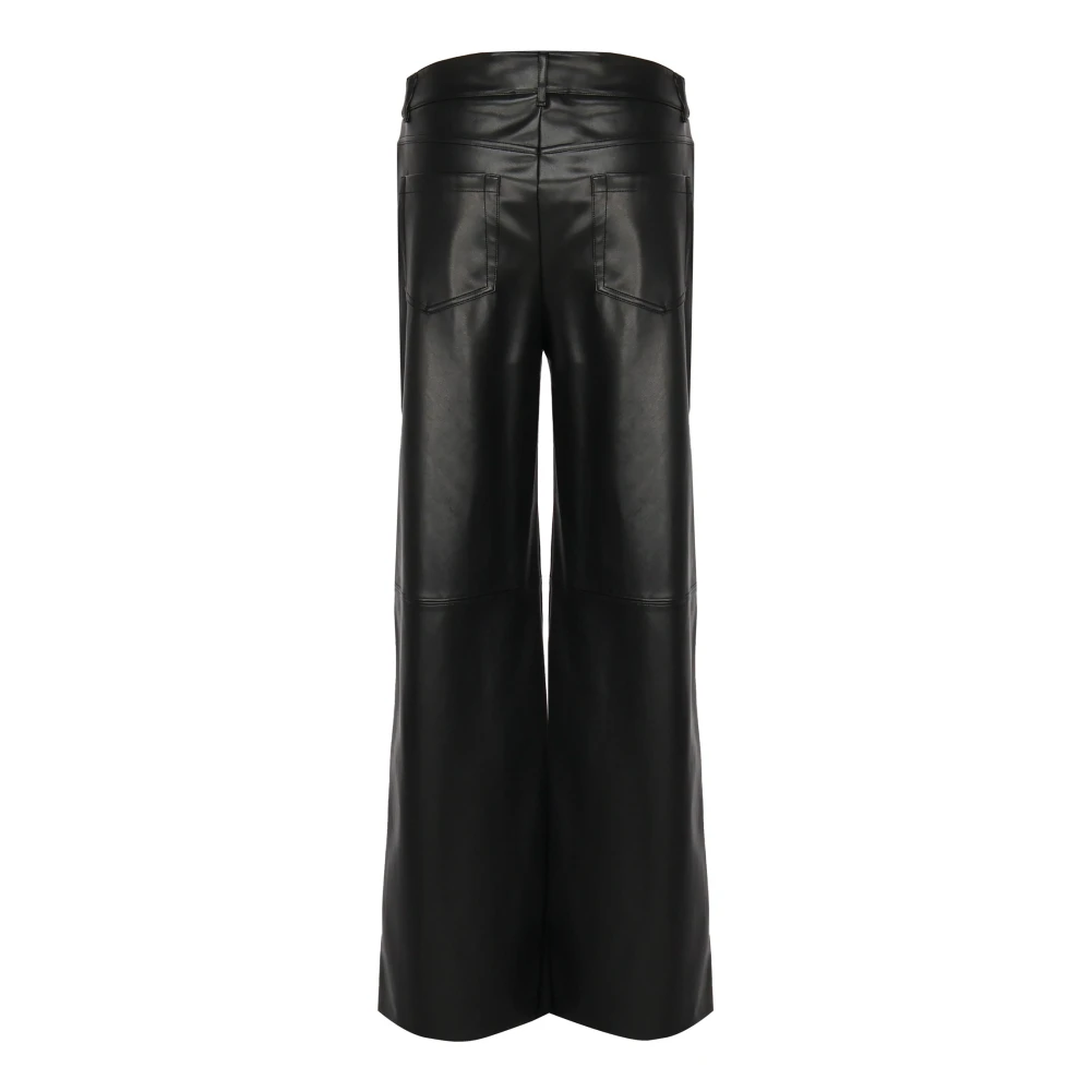 Max Mara Zwarte Wijde Broek voor Vrouwen Black Dames