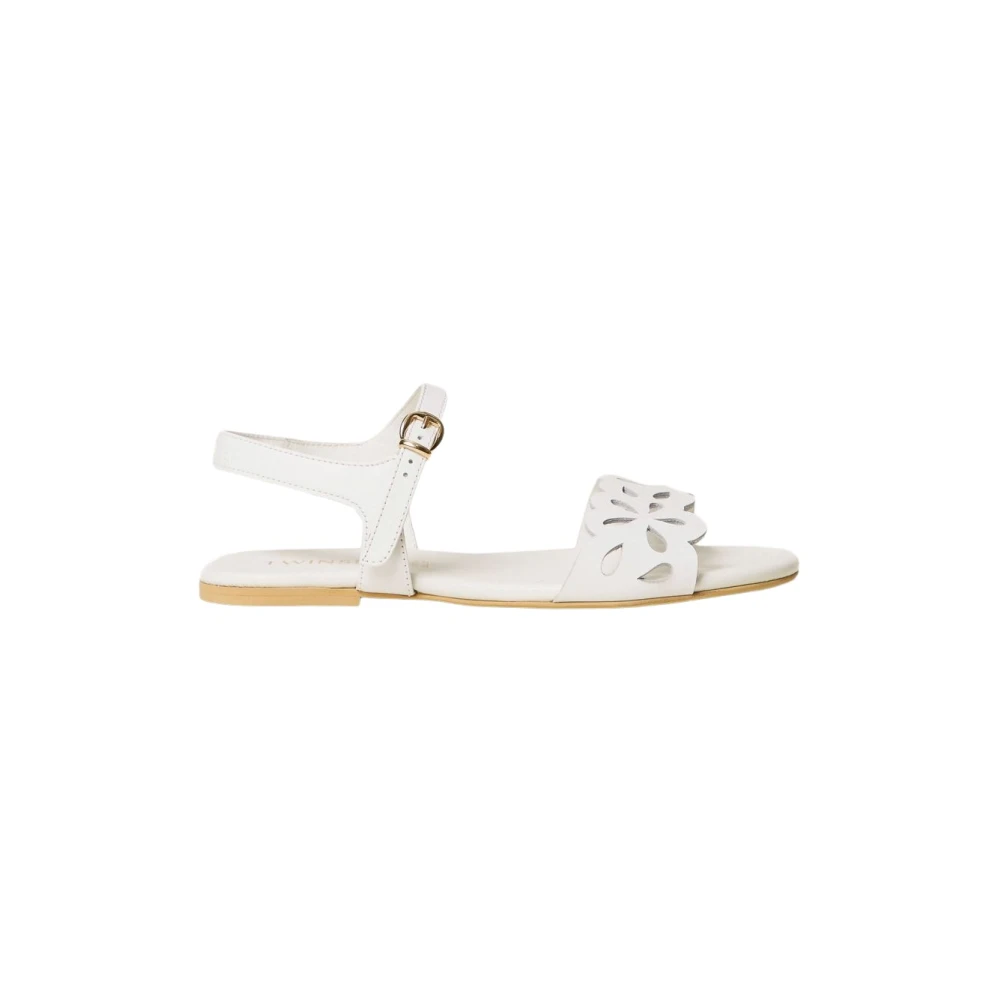 Twinset Unisex Kids White Sandals - Kids Sandals - 31 Eu - Kids