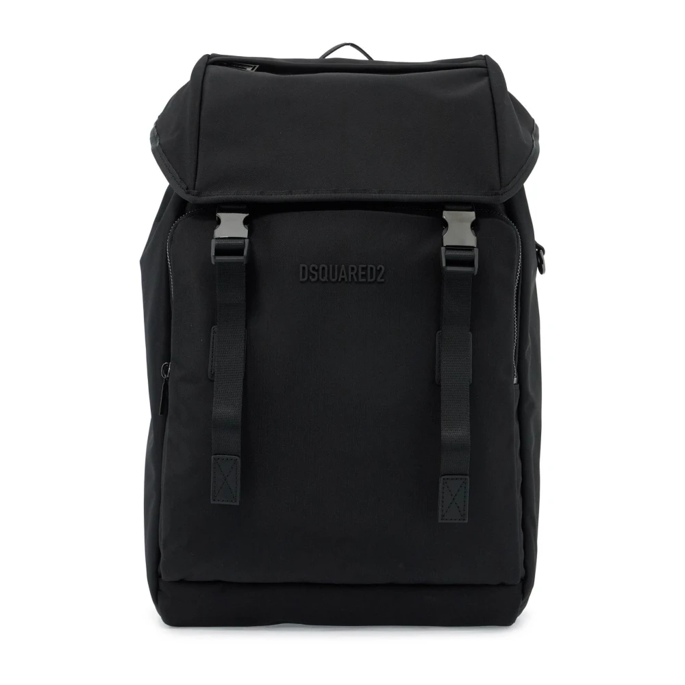Dsquared2 Stijlvolle Urban Rugzak Black Unisex