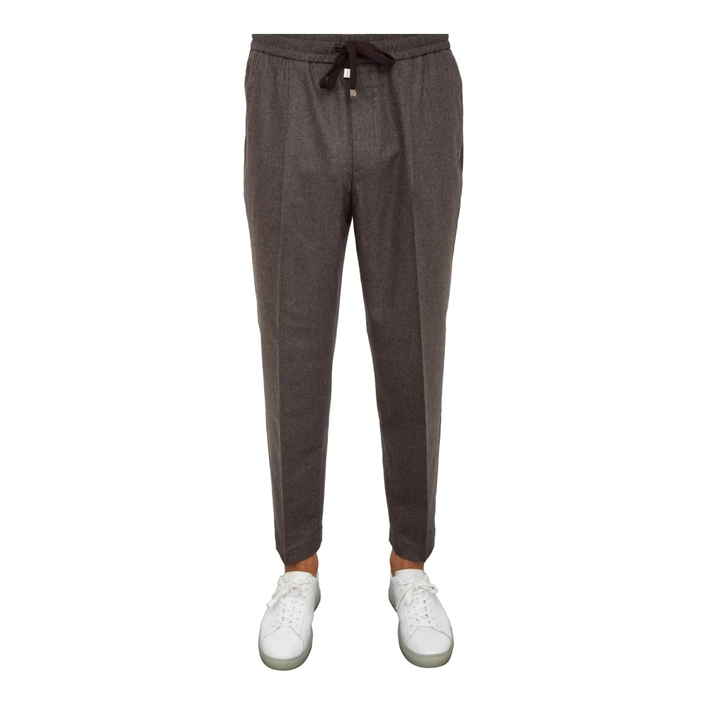 Jacob Cohën Bruine Broek Stijlvol Model Brown Heren
