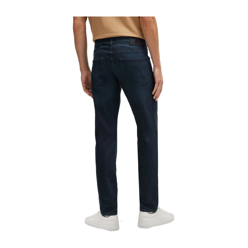 Hugo Boss Slim Fit Stretch Denim Jeans Blue Heren