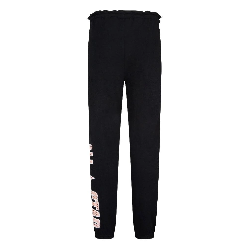 Converse Svarta Barn High Rise Stickade Joggers Black, Pojke