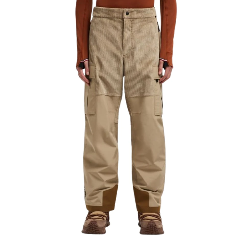Moncler Stijlvolle broek voor mannen en vrouwen Beige Heren